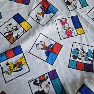 vintage Disney "Color Block" patterned 1980's to 1990's